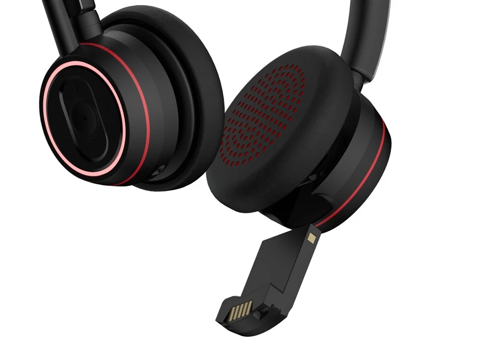 AI Noise Cancelling Business Headset With Removable Battery best